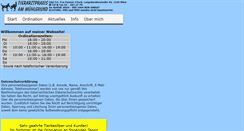 Desktop Screenshot of kleintierdoktor.com