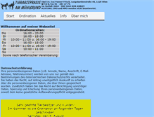 Tablet Screenshot of kleintierdoktor.com